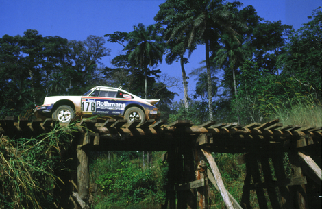 The Porsche 953, which tested all-wheel drive before getting the rest of the 959 suspension and body.
